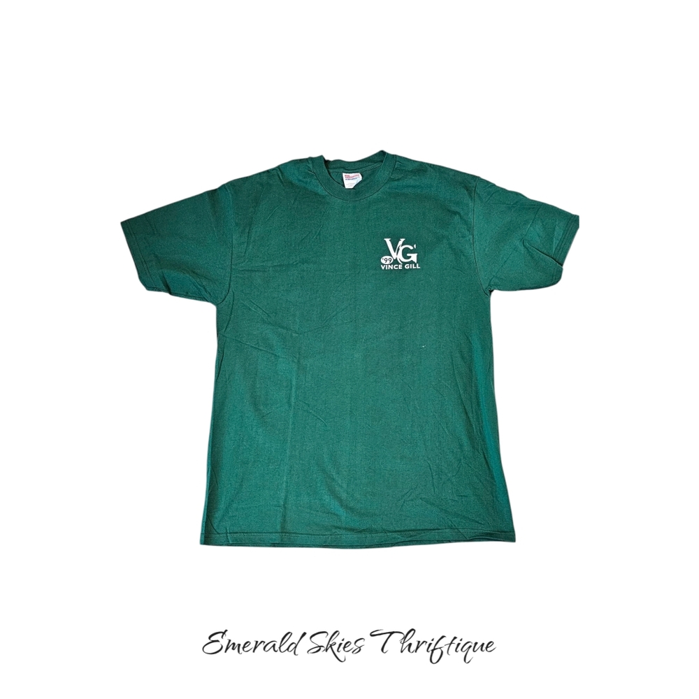 Vintage Vince gill local crew tour t-shirt